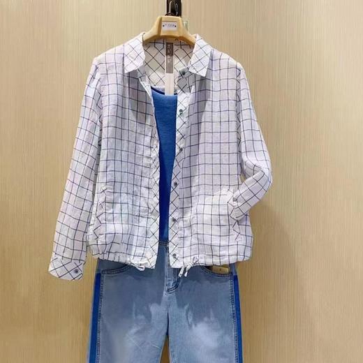 3楼无色无味女装 全麻衬衫 商品图1