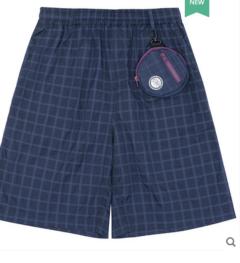 PROS/P664格子格纹纯色运动裤 商品图0