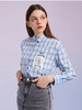 TeenieWeenie小熊2022夏季格纹衬衫学院风长袖衬衣TTYC222301T 商品缩略图1