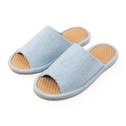 日式无印凉席底拖鞋夏季家居拖鞋 A-4571 商品图1