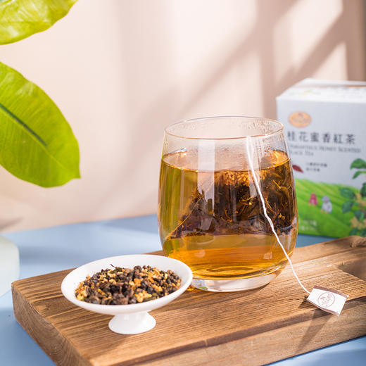 中国台湾曼宁桂花蜜香红茶（调味茶）52.5g  汤色明亮 清香芬芳 025425 商品图3
