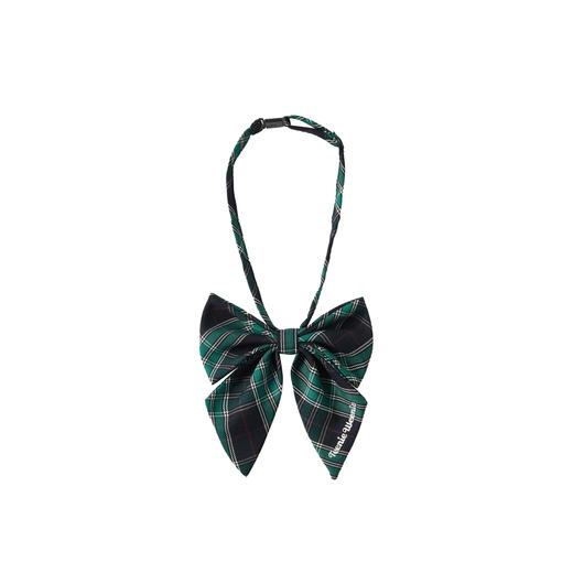 TeenieWeenie小熊22春女格纹蝴蝶结领结TTTI22S601E 商品图4