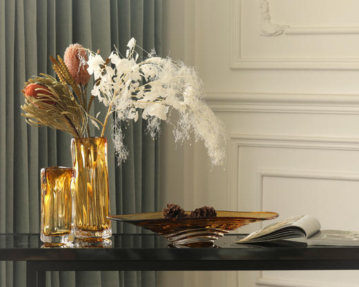 2022.3月新款加厚三角玻璃花瓶 商品图4