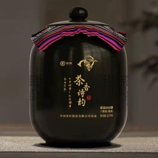 中茶茶香诗韵--六堡茶《2022中国诗词大会》联名产品3.5kg 商品图0