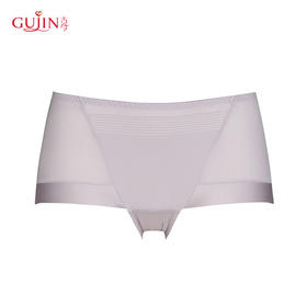 古今中高腰无痕弹性光感面料平角裤女士舒适性感包臀1I815