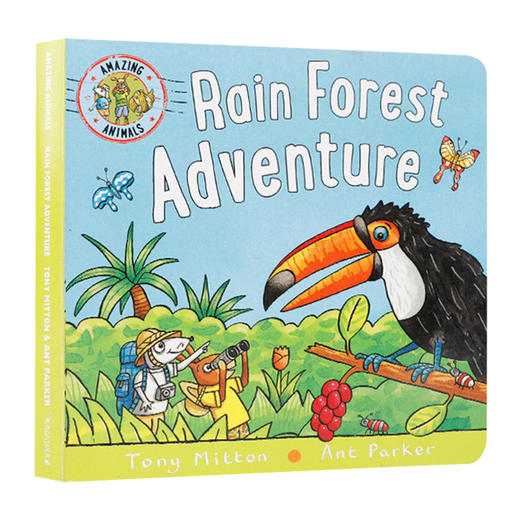神奇动物 热带雨林探险 英文原版 Amazing Animals  Rain Forest Adventure 英文版 进口英语书籍 商品图0