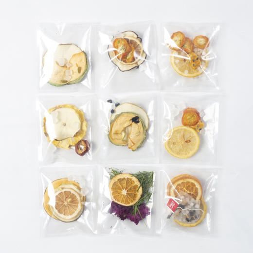 袋装独立包装水果片茶一组( 2袋*每种10小包) 商品图2