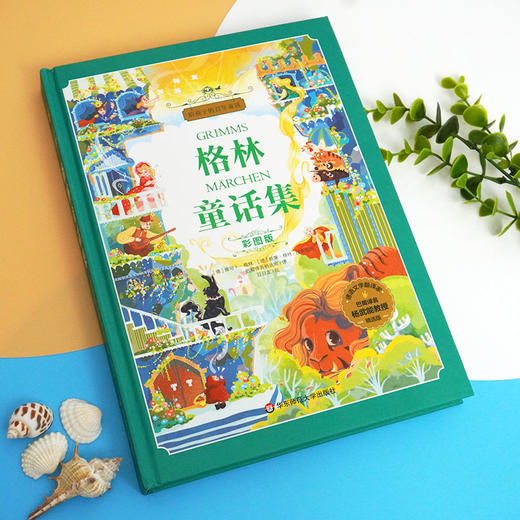 【6-12岁】给孩子的百年童话 彩图版 格林童话集 +安徒生童话集+稻草人+伊索寓言  名家译文  原创绘画 商品图4