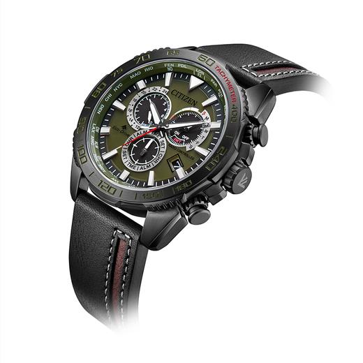 西铁城（CITIZEN）光动能电波对时万年历男表PROMASTER系列CB5037-17X 商品图1