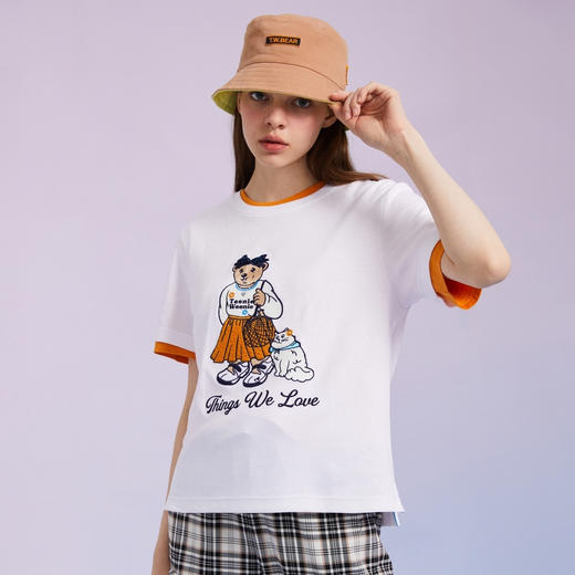 TeenieWeenie小熊女装2022夏款T恤TTRA222302T 商品图0