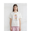 TeenieWeenie小熊2022夏卡通印花宽松白色圆领短袖T恤TTRW222306P 商品缩略图1