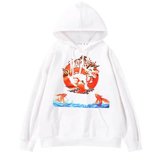 印花带帽卫衣 商品图2