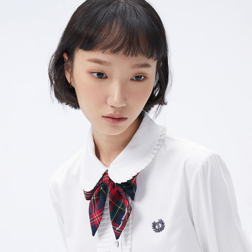 TeenieWeenie小熊22春女格纹蝴蝶结领结TTTI22S601E 商品图1