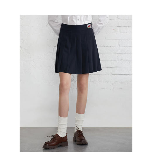 TeenieWeenie小熊2022夏季卡通半身裙百褶裙A字短裙TTWH222303P 商品图1