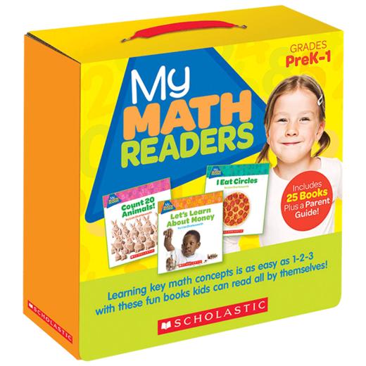 数学启蒙认知教材25册 英文原版 My Maths Readers Prek -Grade 1 英文版 进口英语书籍 商品图1