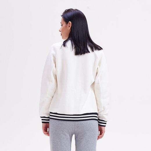 女士羊羔绒棒球外套 商品图2