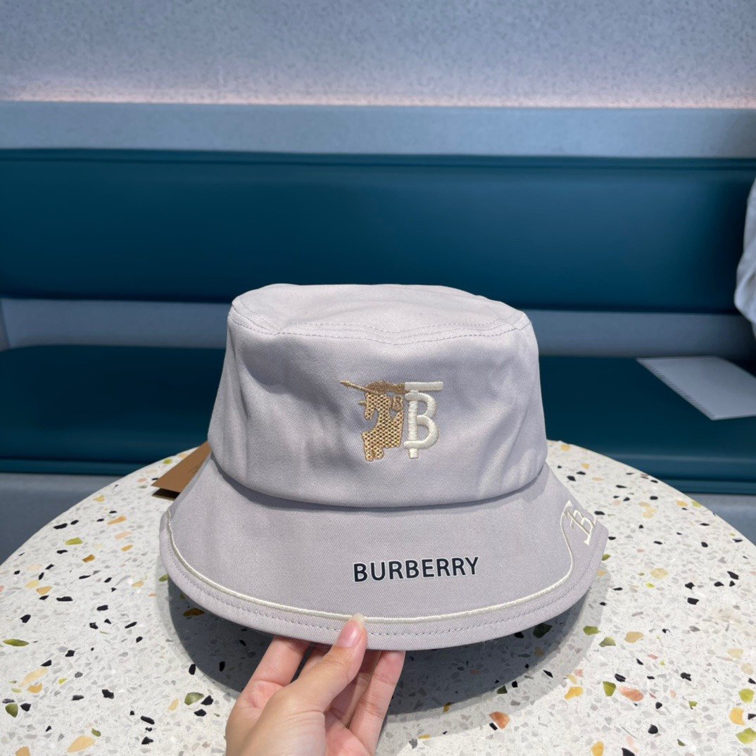 巴宝莉 burberry )官网同款新款渔夫帽 大牌高级十感足 简约尚时风