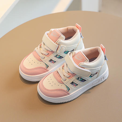 男童2022新款潮儿童鞋子运动鞋春秋透气魔术贴女童网红爆款板鞋 商品图2