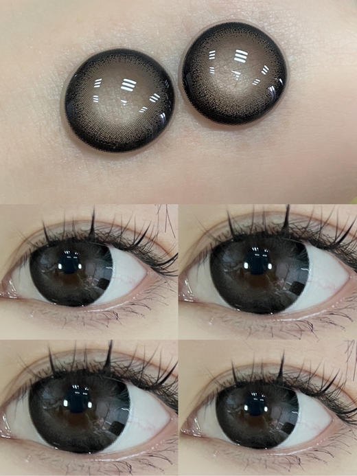 【大直径】EALLAGIRL-黑糖椰汁-14.5mm【年抛 0-800度 无525-575】 商品图5