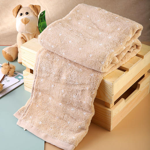 有机棉浴巾 70*140cm 加厚纯棉蓬松亲肤吸水柔软 成人宝宝都可以用的浴巾 素道敦煌天然有机彩棉织造 舒适安全健康 商品图8
