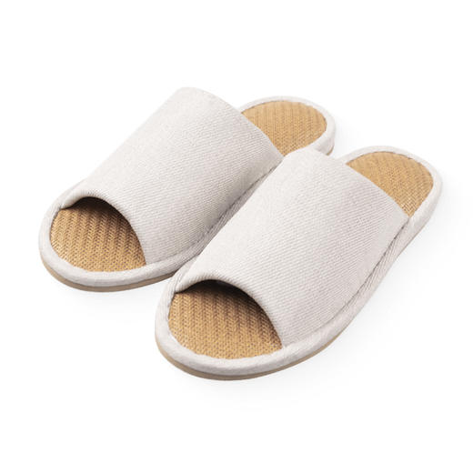 日式无印凉席底拖鞋夏季家居拖鞋 A-4571 商品图2