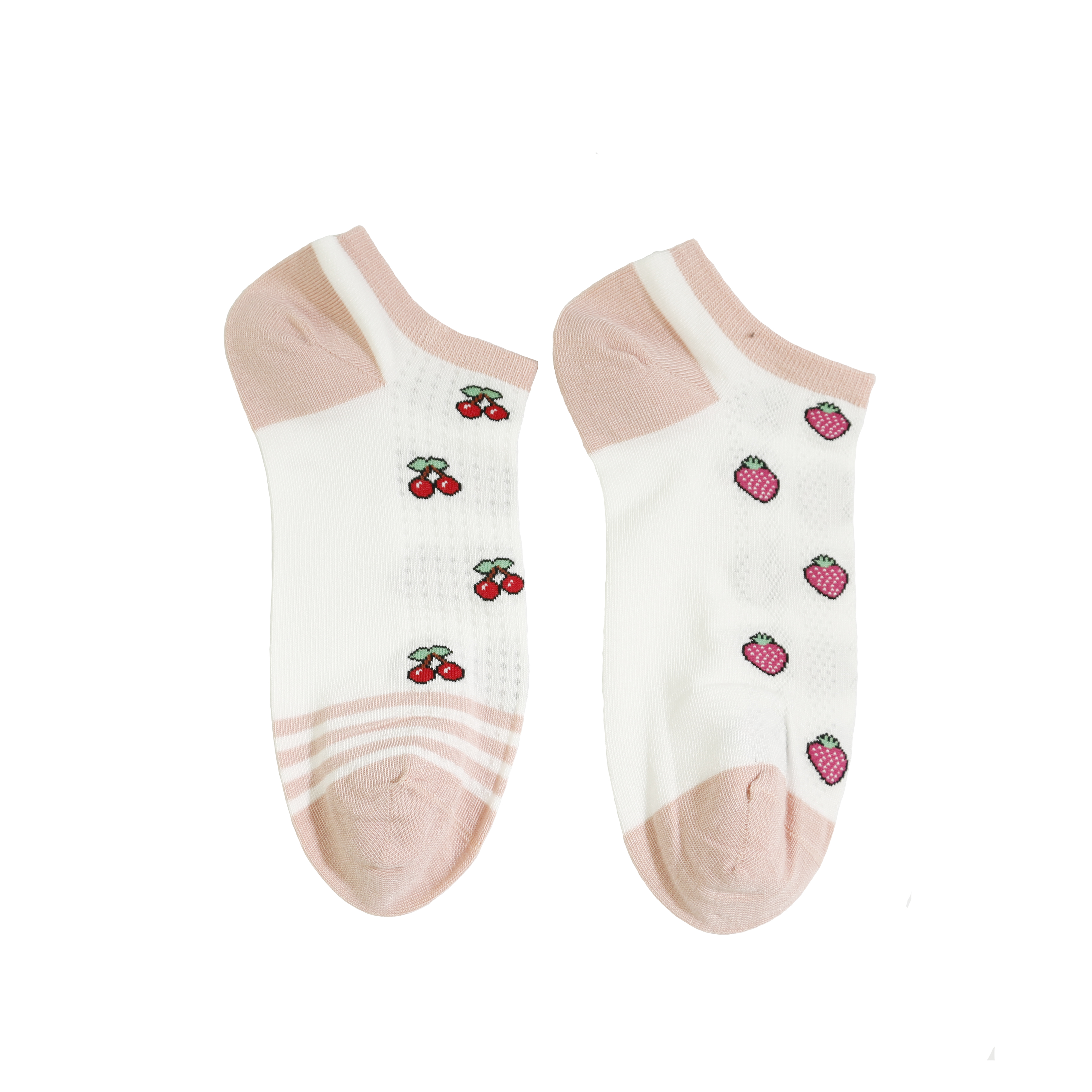 【2双装 6双6折】女丨女士夏季新款短筒袜网面袜子莫代尔薄袜【2222301】