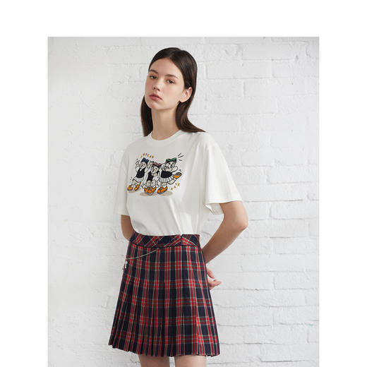 TeenieWeenie小熊圆领套头T恤短袖TTRA222303P 商品图2