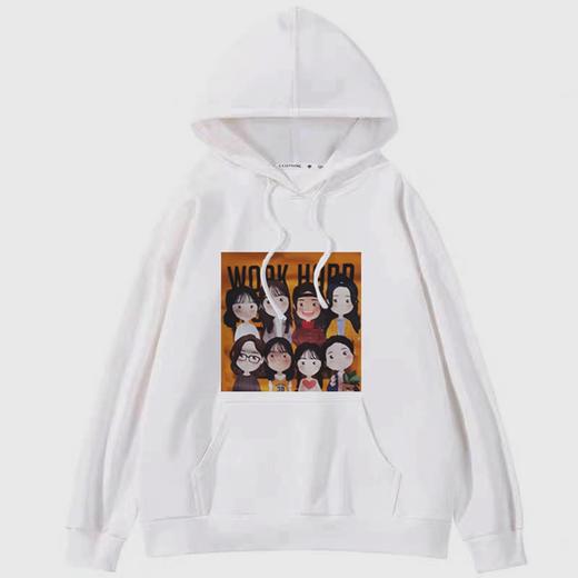 印花带帽卫衣 商品图1