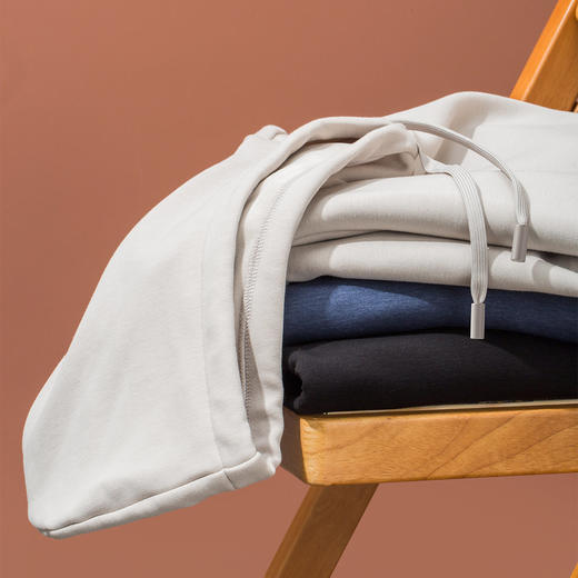 亲肤棉感不掉绒连帽卫衣 商品图3