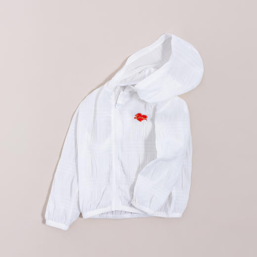 贝贝怡夏季新品男女童薄外套带帽皮肤衣宝宝外出服 商品图2