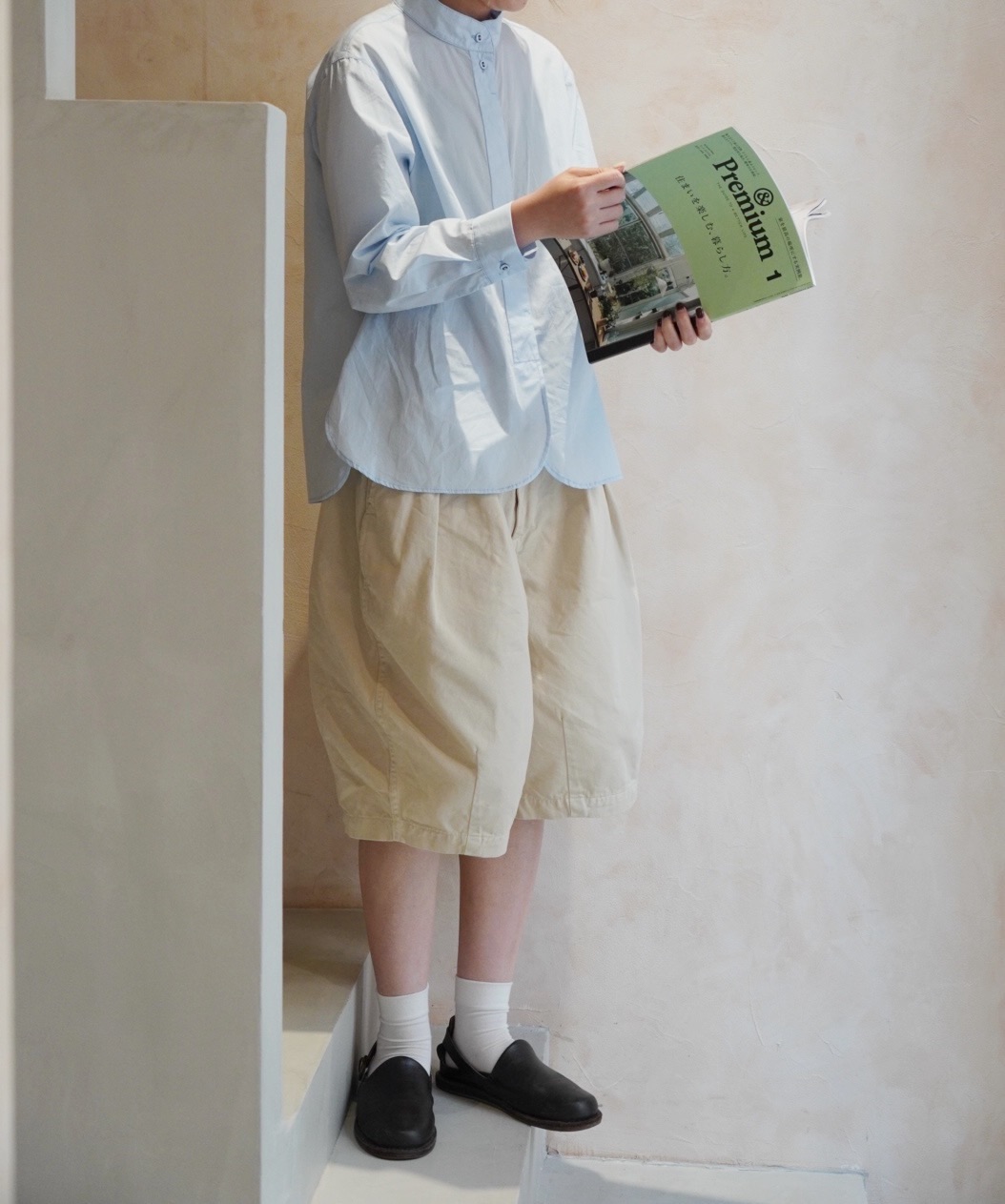 HARVESTY定番款气球短裤