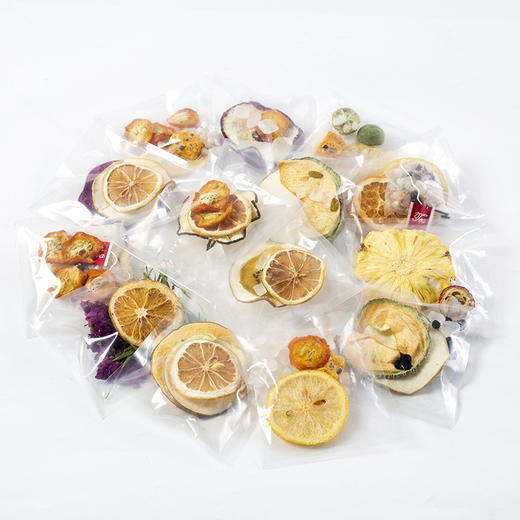 袋装独立包装水果片茶一组( 2袋*每种10小包) 商品图0