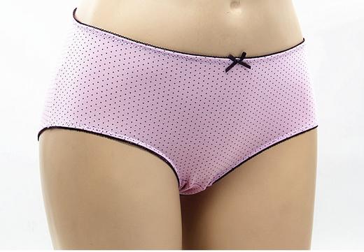 竹纤维女士圆点内裤6515 商品图2