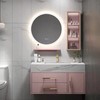 8028-70/80/90/100少女粉浴室柜 商品缩略图2
