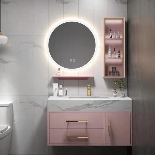 8028-70/80/90/100少女粉浴室柜 商品图2