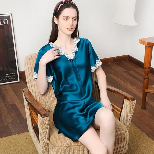 3楼 美标100%桑蚕丝睡裙230230 商品图1