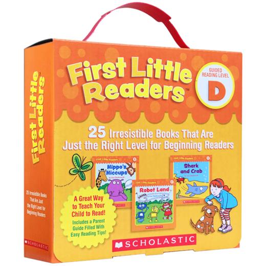 小读者系列D级25册 英文原版 First Little Readers 学乐指导性阅读家长套装英文版 Guided Reading Level D 进口英语书 商品图1