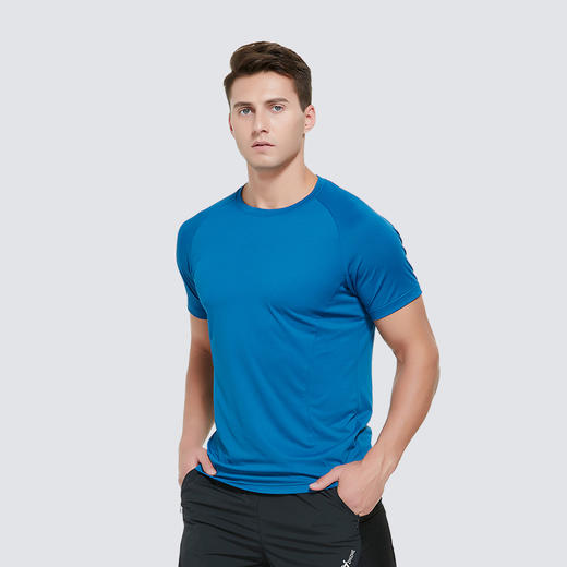 石墨烯户外防紫外线冰感抑菌T恤 商品图0