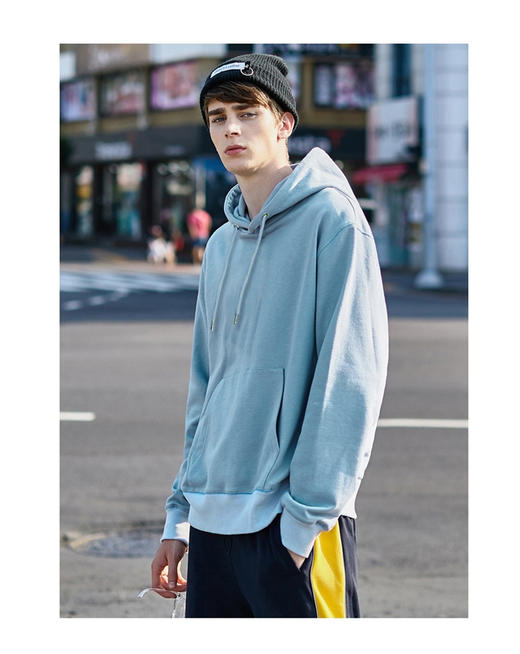 男女多彩带帽卫衣 商品图0