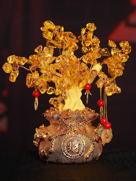 灵机生活馆水晶树摆件家居客厅办公桌开业礼品送礼 商品图1