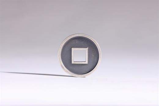 矩德泉坊 纯银手作 崇宁通宝高走通版 吉祥钱 479 商品图1