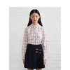 TeenieWeenie小熊22春小熊女装经典格子长袖衬衫TTYC221206P 商品缩略图1