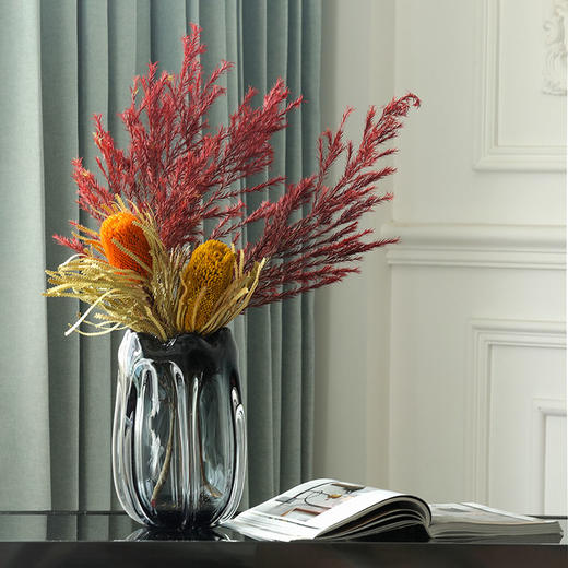 2022.3月新款花苞形状玻璃花瓶厚重 商品图4