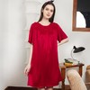 3楼 美标优雅红真丝睡裙230229 商品缩略图1