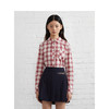 TeenieWeenie小熊女装2022春季格纹长袖衬衫TTYC221205P 商品缩略图1