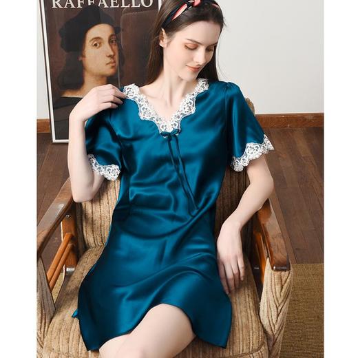 3楼 美标100%桑蚕丝睡裙230230 商品图3