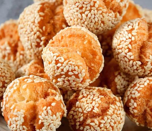 下南关芝麻开口笑（又名：芝麻滚蛋） 青海特色清真美食点心 散称/斤 全国包邮 商品图0