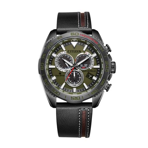 西铁城（CITIZEN）光动能电波对时万年历男表PROMASTER系列CB5037-17X 商品图5