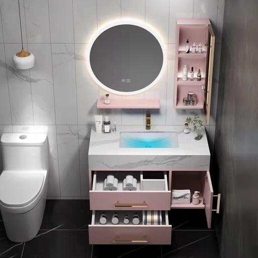 8028-70/80/90/100少女粉浴室柜 商品图4