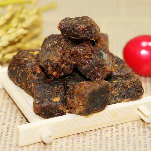 闹格尔白牦牛肉干（肉粒）150g/袋 商品图2